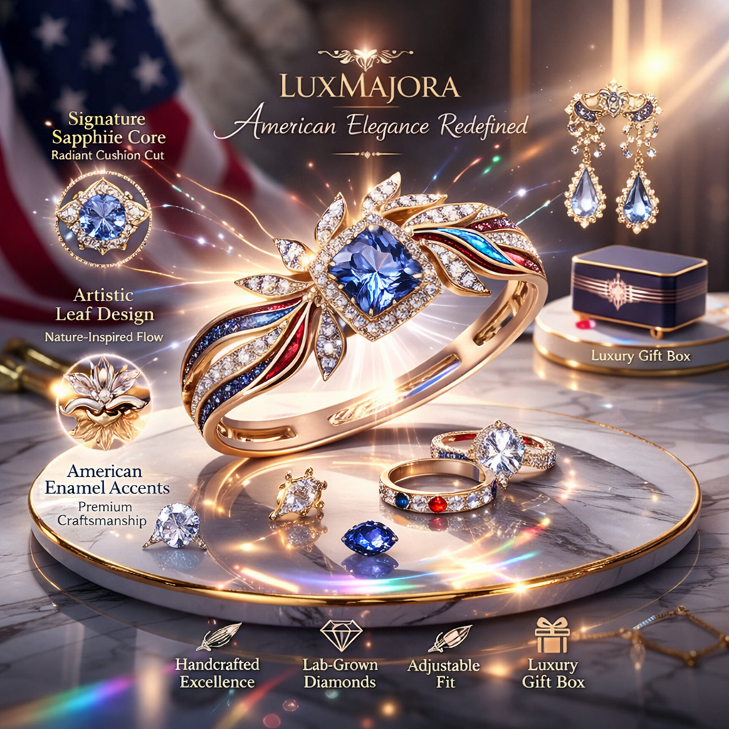 π π³πππ΄πππππβ’ Sovereign Sapphire Crest Cuff