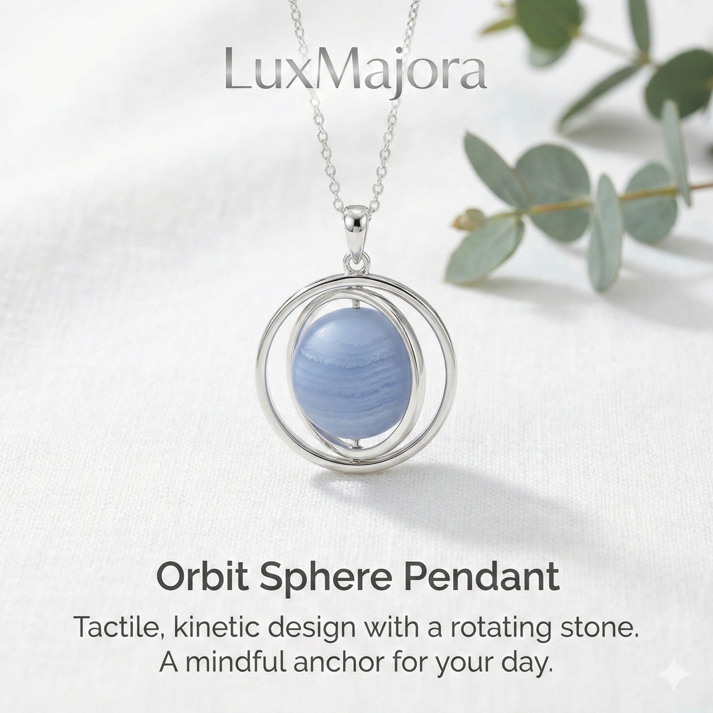 🌍 LuxMajora™ Orbit Pendant