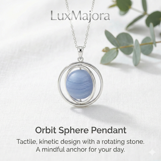 🌍 LuxMajora™ Orbit Pendant